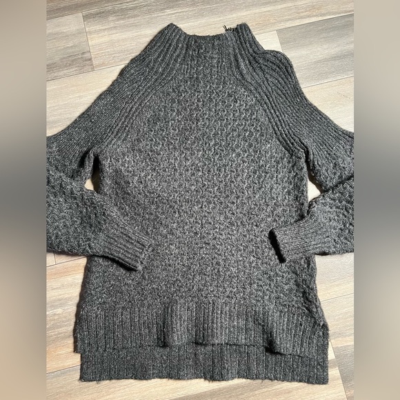 Anthropologie Grey Alpaca Blend Sweater- XS - Picture 1 of 9